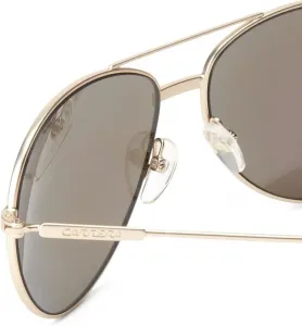 Солнцезащитные очки Carrera - Carrera 69 / Оправа: полуматовое золото / Линзы: черные зеркальные