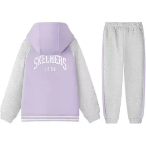 Унисекс худи Casual Sportswear Moderate Skechers, floral yarn серый/01ky