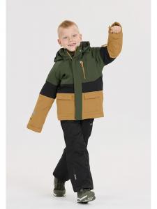 Zigzag Горнолыжная/сноубордная куртка "Taylor" цвета хаки/светло-коричневый