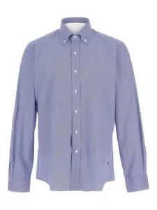 Рубашка в полоску Fay, синий