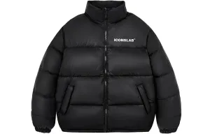 Пуховик унисекс ICONS Lab, Синий