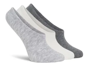 Носки Cashmere Blend Women's No Show Liners - 3 Pack Lemon, кремовый