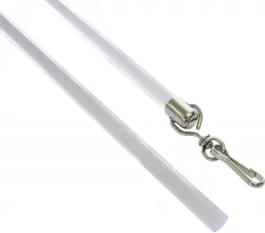 Спиннинг GARDINIA "пластик с металлическими крючками", (комплект, 2 шт.), серия Панельная шторная технология Атланта 3-дорожечная Длина: 100 см, цвет transparent