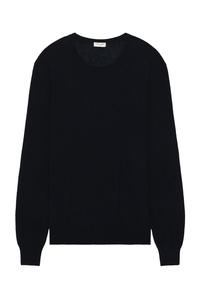 Футболка мужская Pull Col Rond Saint Laurent, цвет Bleu Nuit