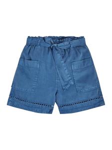 Тканевые шорты свободного кроя Guess, синий