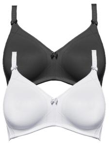 Бюстгальтер без косточек SUSA 2er Pack BH ohne Bügel Topsy, черный