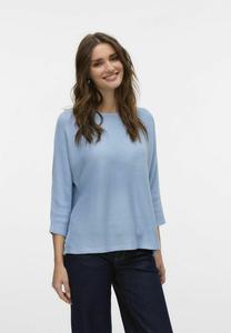 Джемпер VMNORA 3/4 BOATNECK NOOS Vero Moda, светло-голубой
