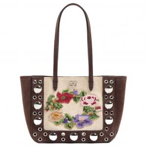 Valentino Льняная сумка шоппер