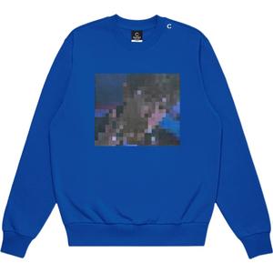 CLOT Унисекс-худи синего цвета