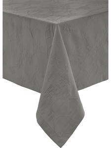 Erwin Müller Жаккардовая скатерть из смесовой хлопчатобумажной ткани Arnsberg антрацитового цвета