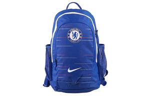 Nike Полиэстеровый рюкзак обычный унисекс синий