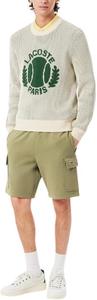Lacoste мужские неворсовые флисовые карго-шорты, khaki, X-Large