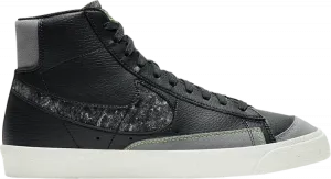Кроссовки Nike Blazer Mid '77 Vintage 'Recycled Wool Pack - Black Electric Green', черный