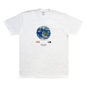 Футболка Supreme x The North Face One World Tee 'White', белый
