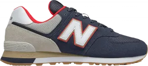 Кроссовки New Balance 574 'Navy Energy Red', синий