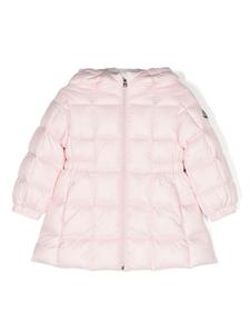 Moncler Enfant стеганый пуховик Anya, розовый