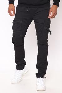 Брюки карго Fashion Nova FW20B317, черный