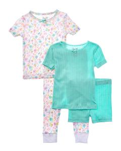 Плотный пижамный комплект Rene Rofe из 4 предметов Pointelle Dream René Rofé, мультиколор