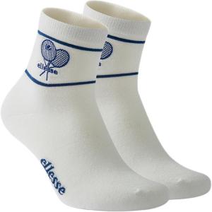 Носки Crew Unisex 2 шт Ellesse, белый+белый (2 pack)
