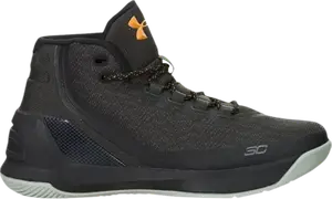 Кроссовки Under Armour Curry 3 GS Flight Jacket, черный