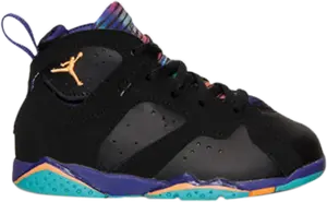 Кроссовки Air Jordan 7 Retro GT Court Purple, черный