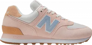 Кроссовки New Balance Wmns 574 'Pink Haze', розовый