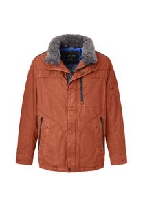 Хлопковая куртка классического кроя KEV redpoint, цвет Rusty Brown