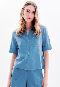 Блуза Caroll FRENCH FASHION ELEGANT MODERN CARRIS, Denim Baby Bleu/Blue