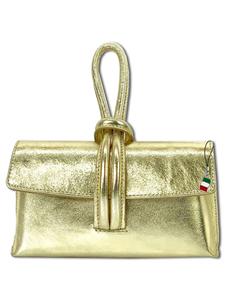 Наплечная сумка Florence Abendtasche, Umhängetasche gold ca. 23cm