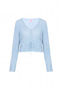 MYMO Свитер 'Young Fashion' в небесно-голубом цвете