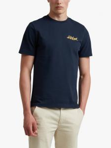 Футболка Amesbury Regular Fit с коротким рукавом и принтом из органического хлопка Farah