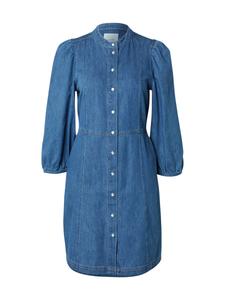 Платье рубашка Part Two Shirt Dress Polla, синий деним