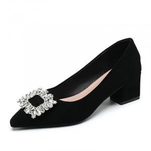 JIUXINGDAO Туфли на высоком каблуке женские, черные