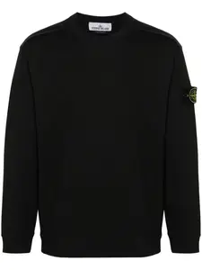 Толстовка с логотипом Compass Stone Island, черный