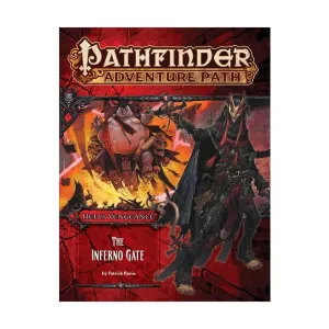 #105 "Hell's Vengeance #3 - The Inferno Gate", Pathfinder Roleplaying Game (1st Edition) - Adventure Path #091 - #120, мягкая обложка