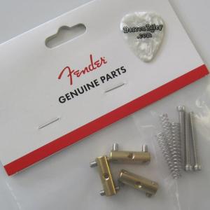 Седла Fender American Vintage 52 Telecaster из латуни 0990843000 AVRI Reissue 52 Tele Bridge Brass Saddles 099-0843-000