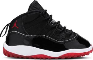 Кроссовки Air Jordan 11 Retro TD Bred 2019, черный