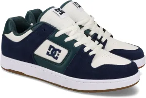 Мужские кеды для скейтборда DC Shoes Manteca 4, синий, белый, зеленый, темно-синий/белый
