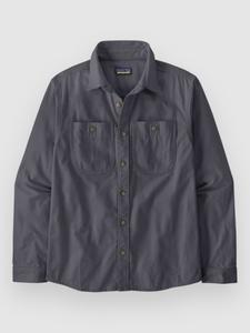 Лонгслив Patagonia Point Reyes Canvas Longsleeve, smolder blue