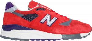Кроссовки New Balance J.Crew x 998 'Inferno', красный