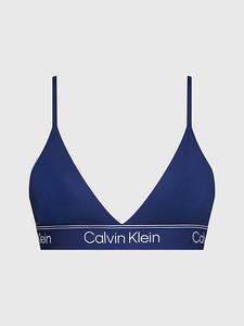 Бюстгальтер с треугольными чашечками - Athletic Cotton Calvin Klein, синий