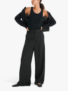 Шерстяная майка InWear Fang, черная