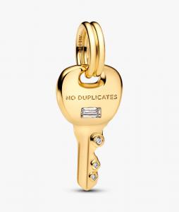 Шарм Pandora Key Dangle, золото