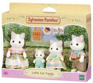 Sylvanian Families, семейство кошек, Семья латте кошек Sylvanian Families