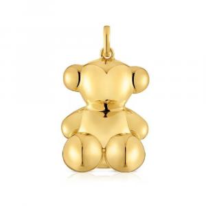 Подвеска Tous Extra Large Bear Pendant Bold Bear, позолоченное серебро