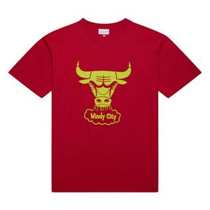 Mitchell Ness Футболка Mitchell & Ness x NBA Chicago Bulls мужская red