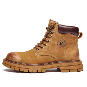 Мужские ботинки Cahhrrn X Martin Boot Men Beige Bellum Han