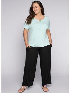 Тканевые брюки sheego, черный