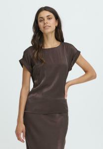 Блуза Fransa FRSHINA BL 2, Chocolate Torte/Camel