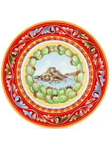 Набор из двух глубоких тарелок, 25 см, Dolce & Gabbana, красный